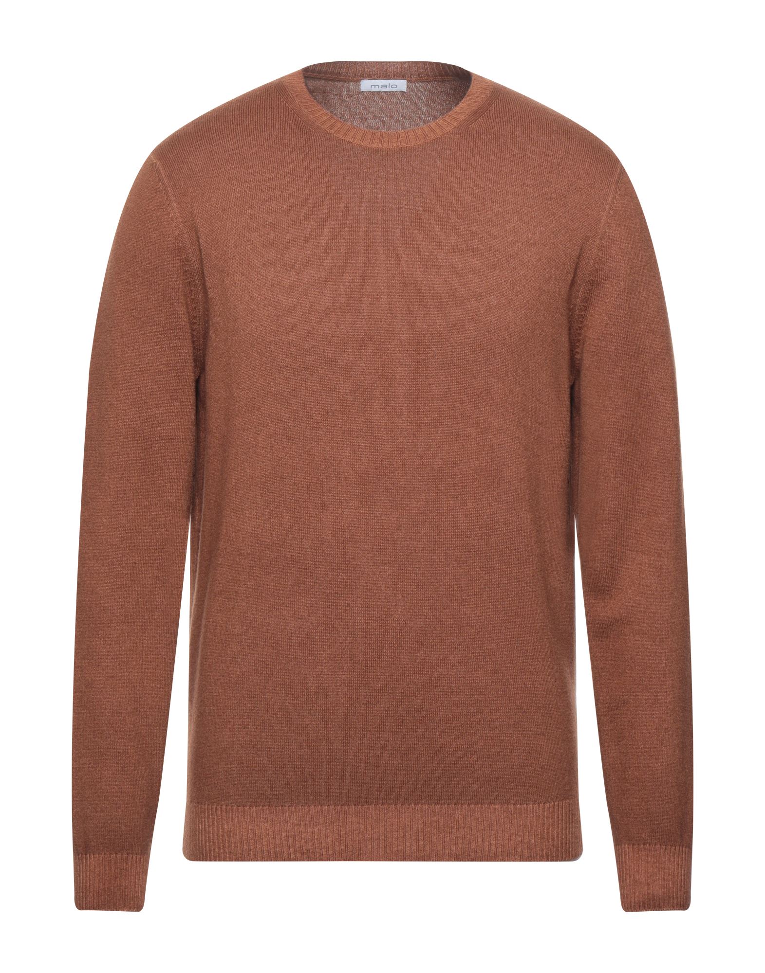 Malo Sweaters In Brown