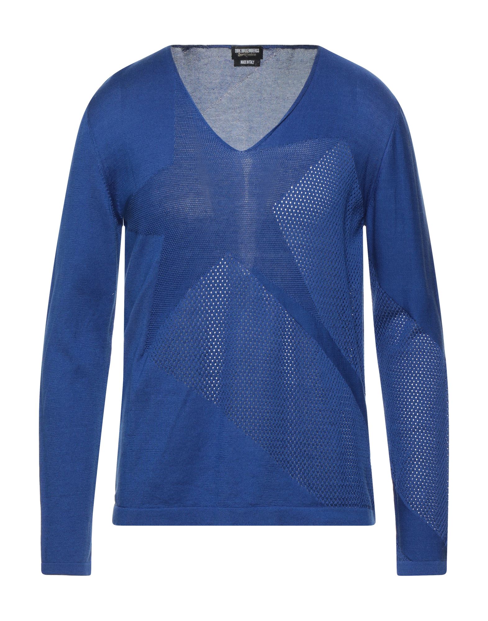 Dirk Bikkembergs Sweaters In Bright Blue