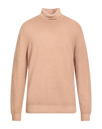 Malo Man Turtleneck Sand Size 42 Virgin Wool