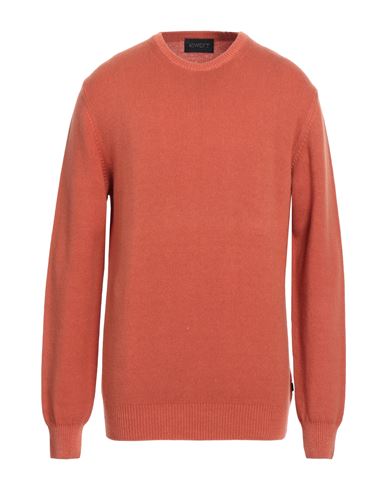 40weft Man Sweater Orange Size Xxl Wool, Nylon