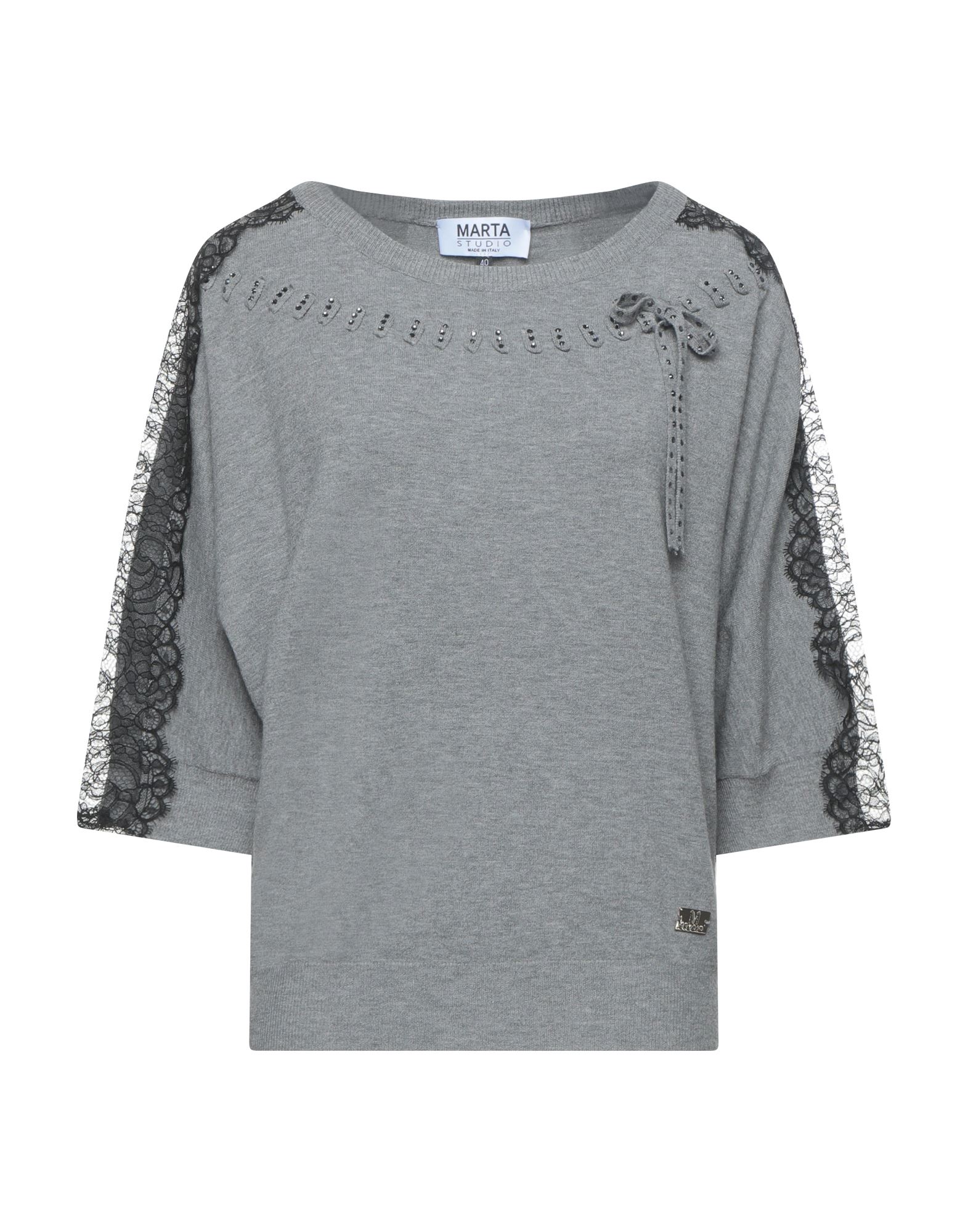 Marta Studio Sweaters In Grey