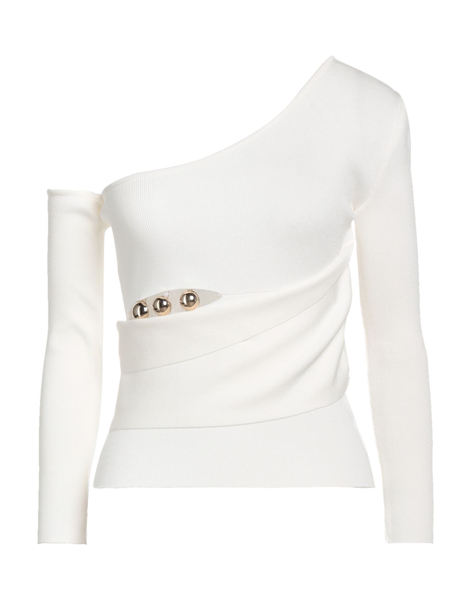 Space Simona Corsellini Sweaters In White