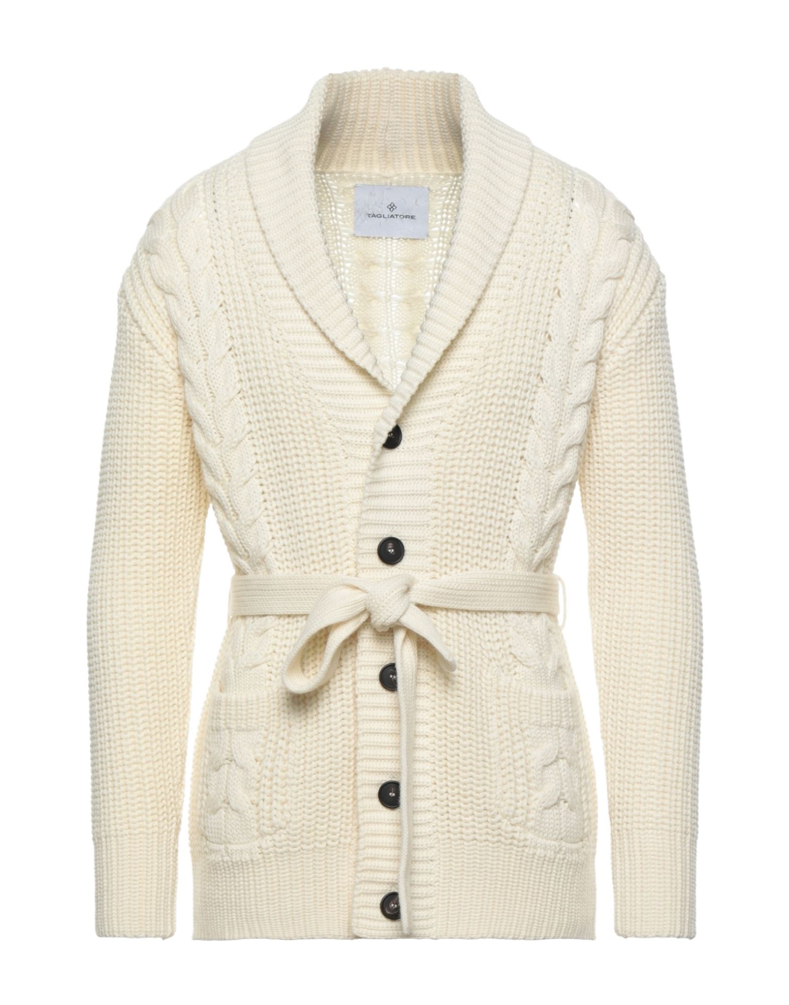 Tagliatore Cardigans In Ivory