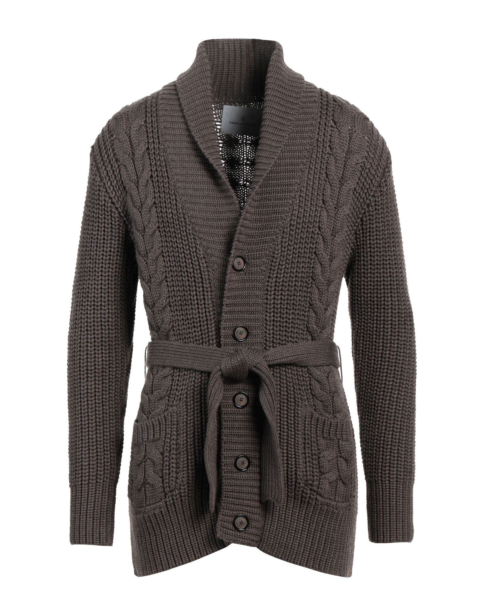 Tagliatore Cardigans In Grey