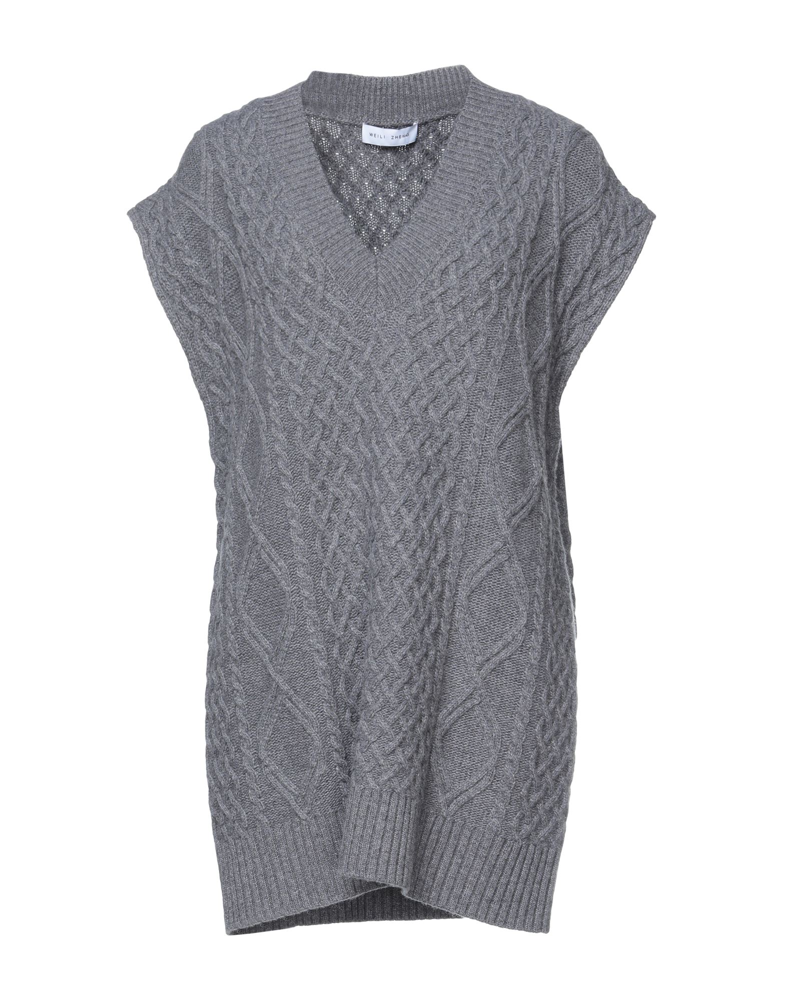 Weili Zheng Sweaters In Grey