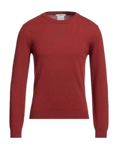 Bellwood Man Sweater Rust Size 36 Cashmere In Red