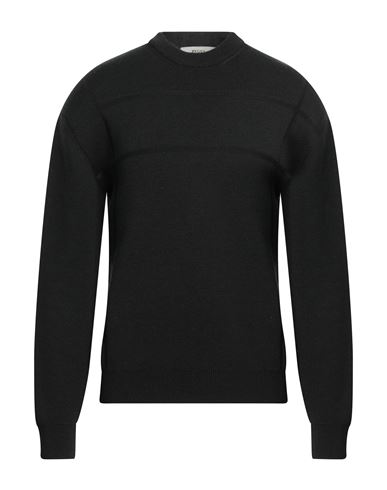 Z Zegna Man Sweater Black Size L Polyamide, Wool