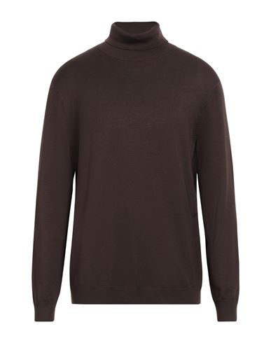 Only & Sons Man Turtleneck Dark Brown Size Xl Livaeco By Birla Cellulose, Polyester