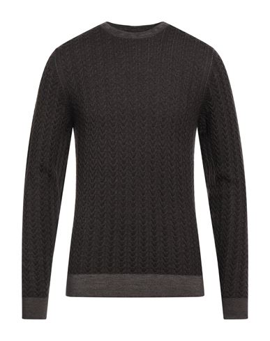 Jeordie's Man Sweater Brown Size Xl Merino Wool