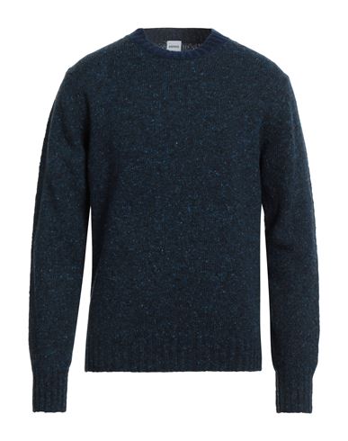 Aspesi Man Sweater Blue Size 38 Wool, Acrylic, Polyamide, Mohair Wool