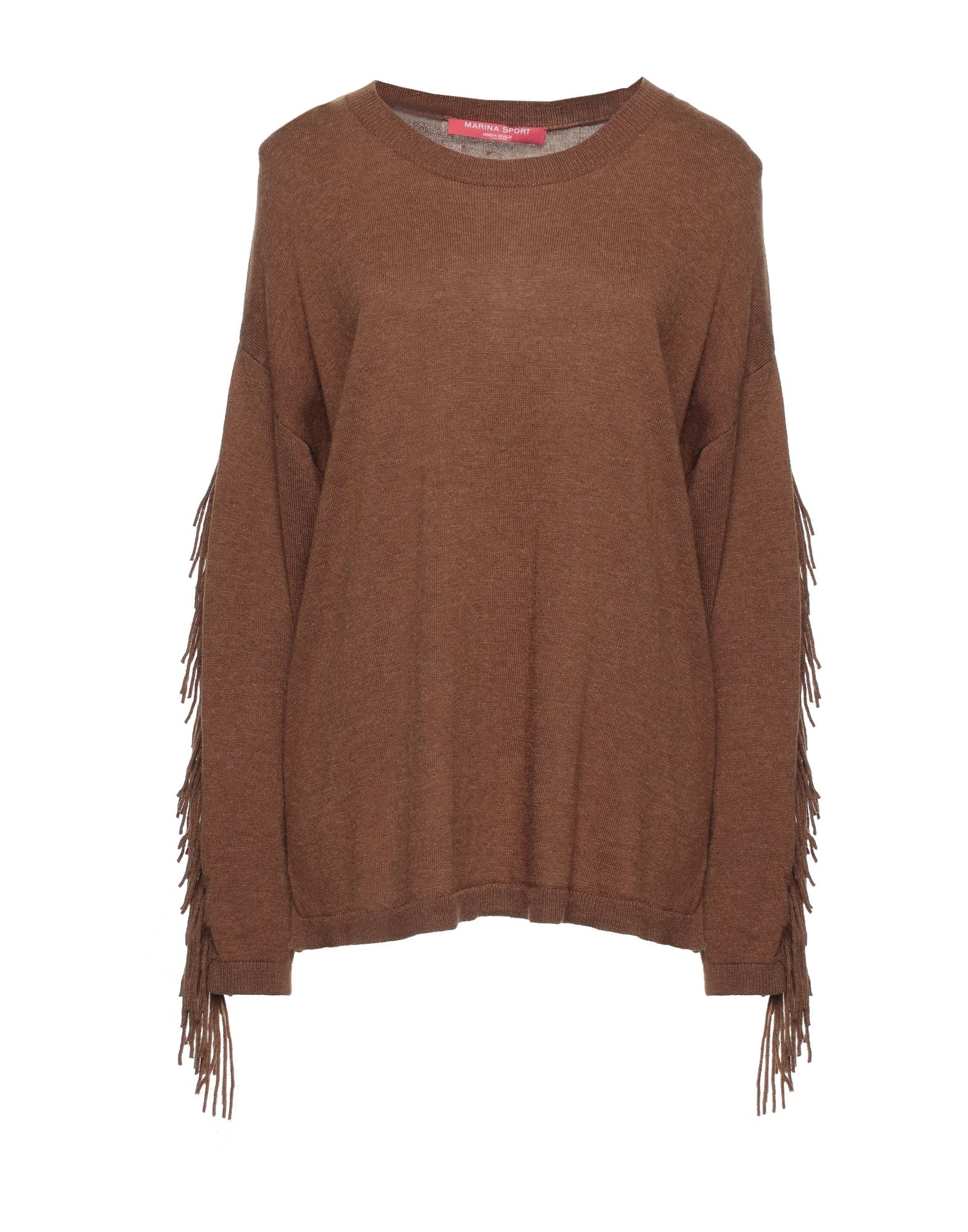 Marina Sport By Marina Rinaldi Sweaters In Camel