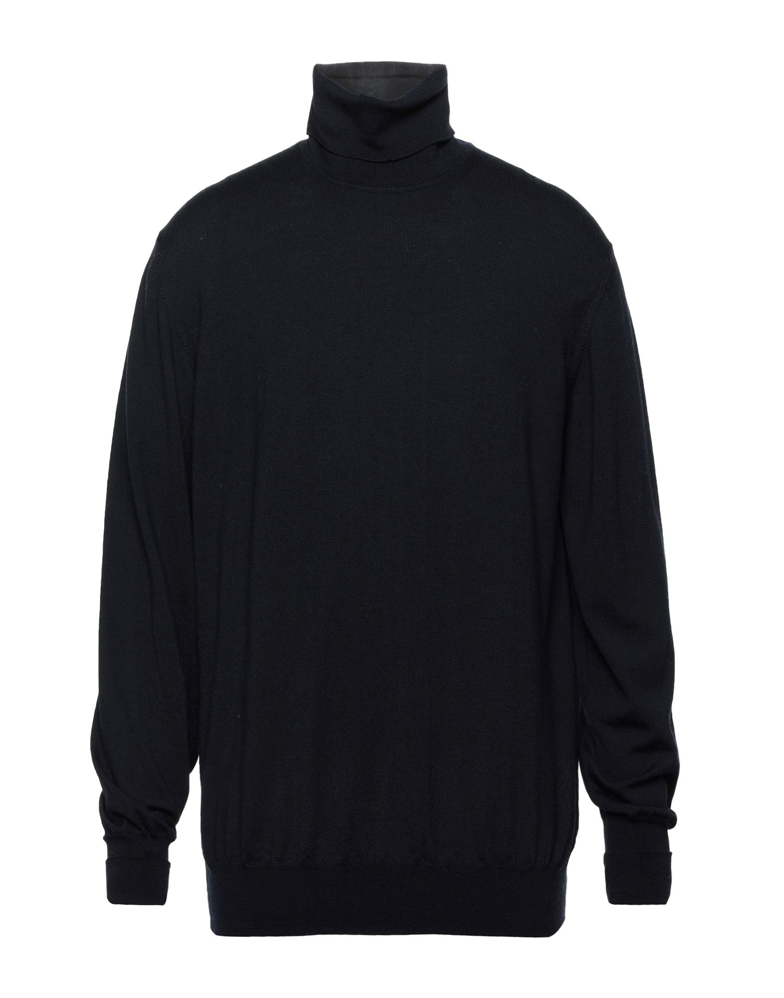 Alpha Studio Turtlenecks In Dark Blue