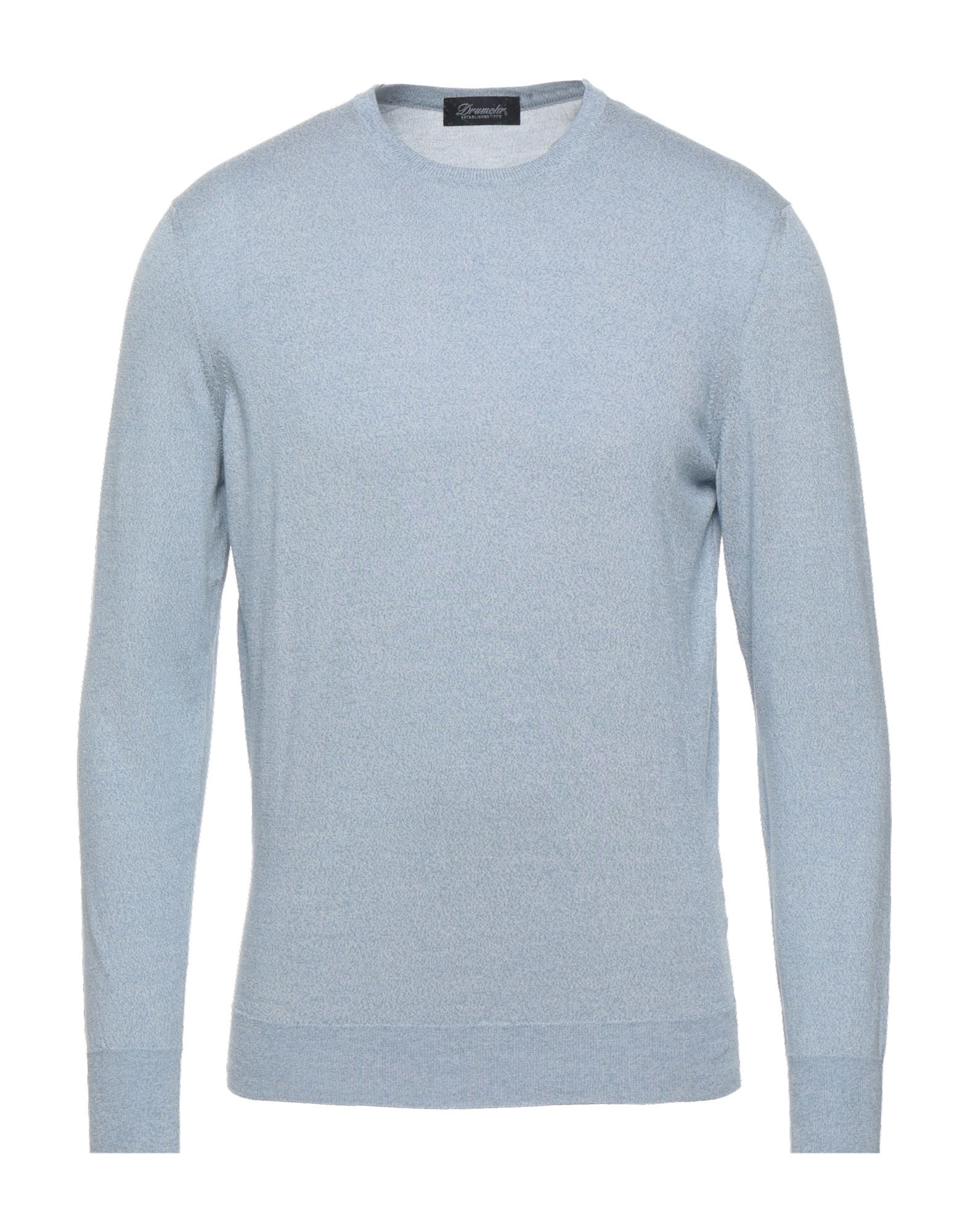 Drumohr Sweaters In Sky Blue