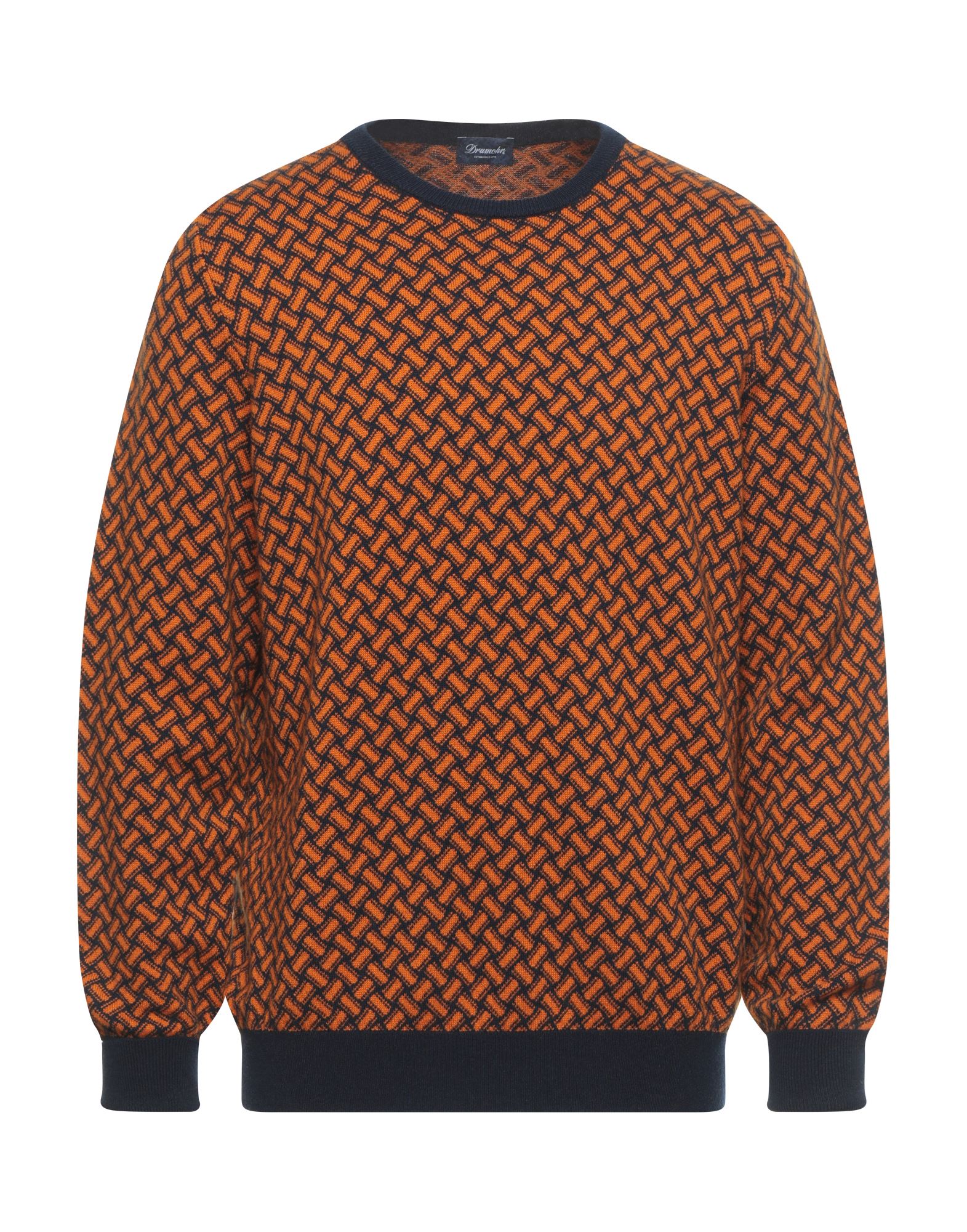 Drumohr Sweaters In Orange