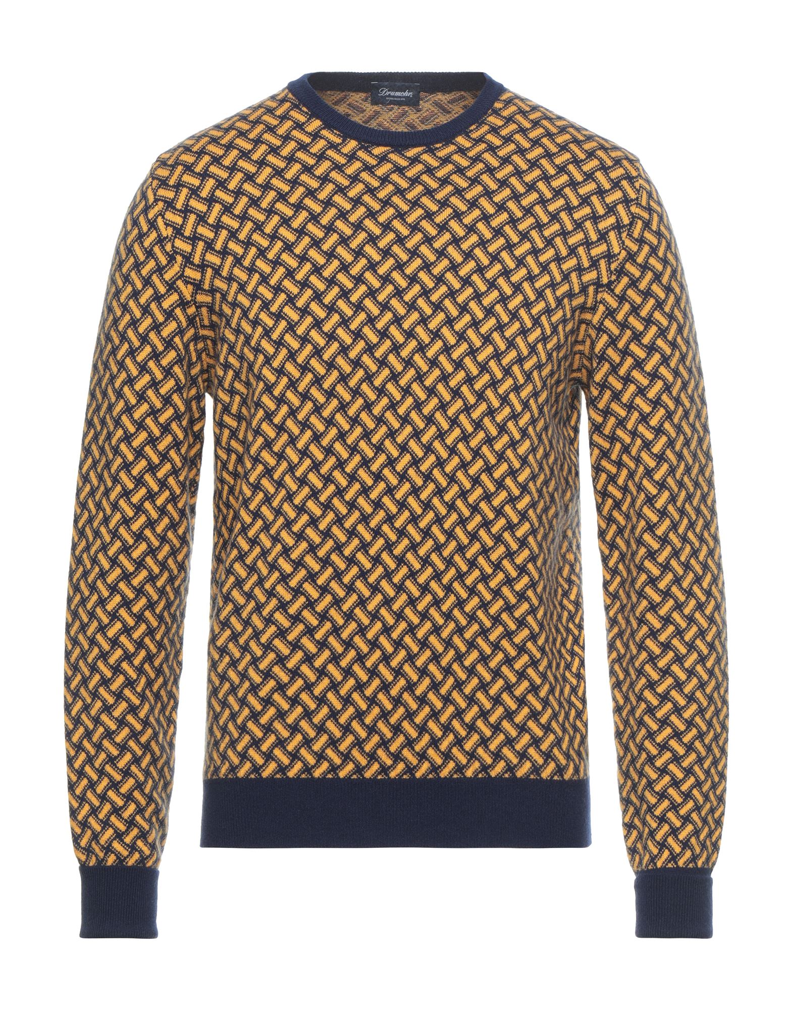 Drumohr Sweaters In Ocher