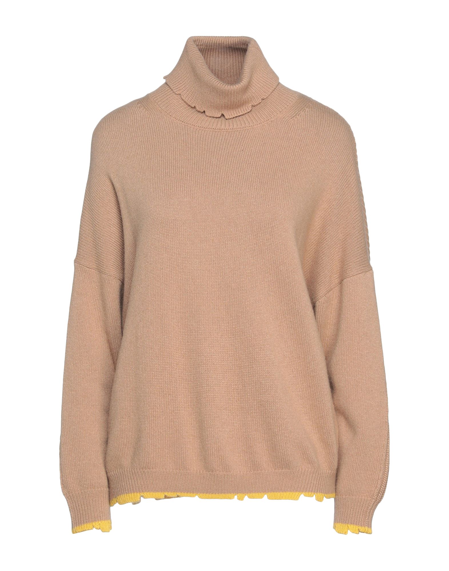 Semicouture Turtlenecks In Beige