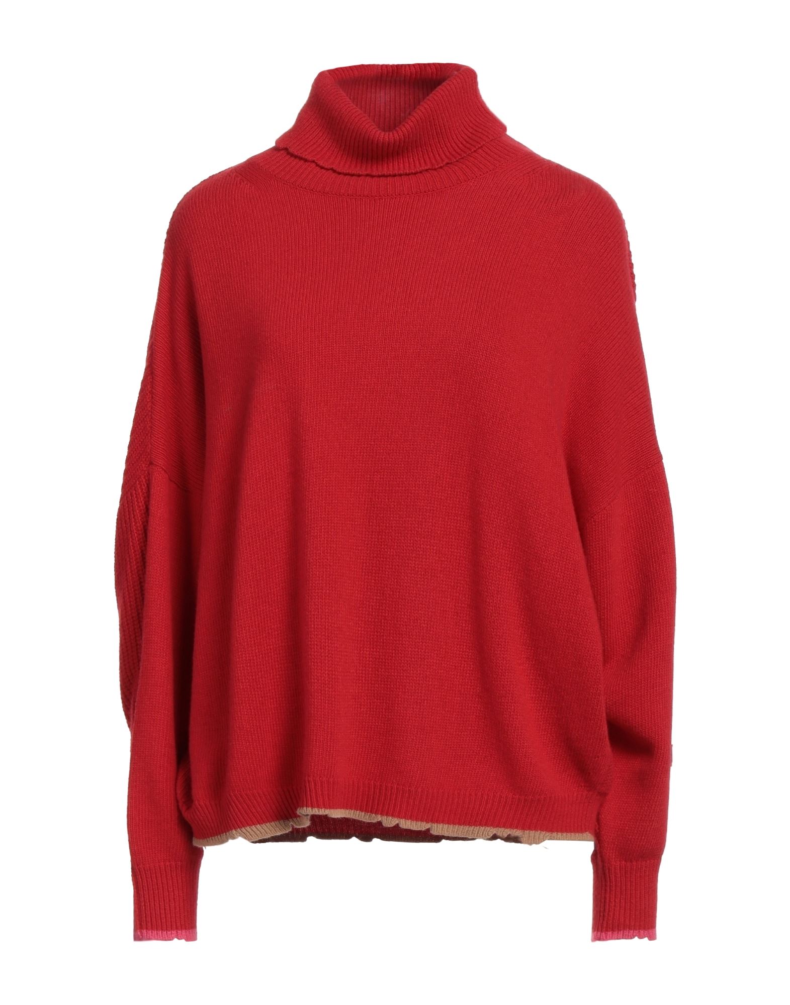 Semicouture Turtlenecks In Red