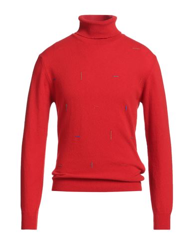 Bob Man Turtleneck Red Size M Wool