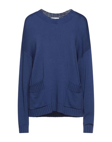 Vicolo Woman Sweater Blue Size Onesize Viscose, Nylon