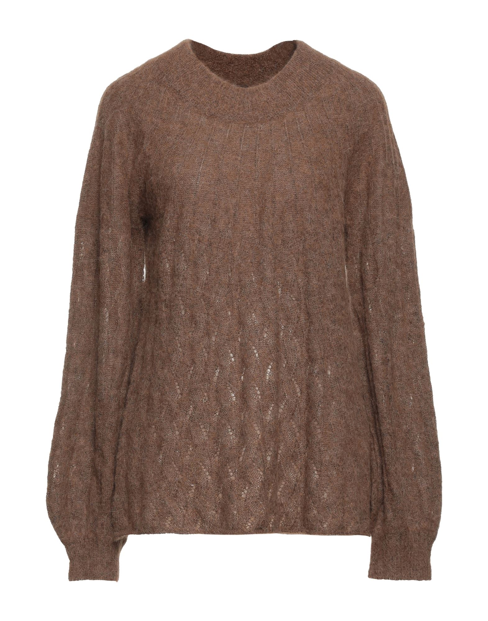 Alessia Santi Sweaters In Brown
