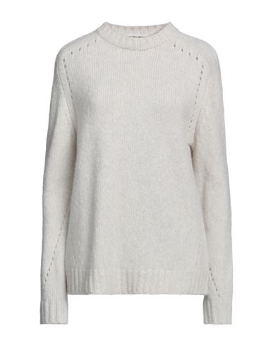 Alessia Santi Woman Sweater Beige Size 4 Wool, Cashmere, Polyamide