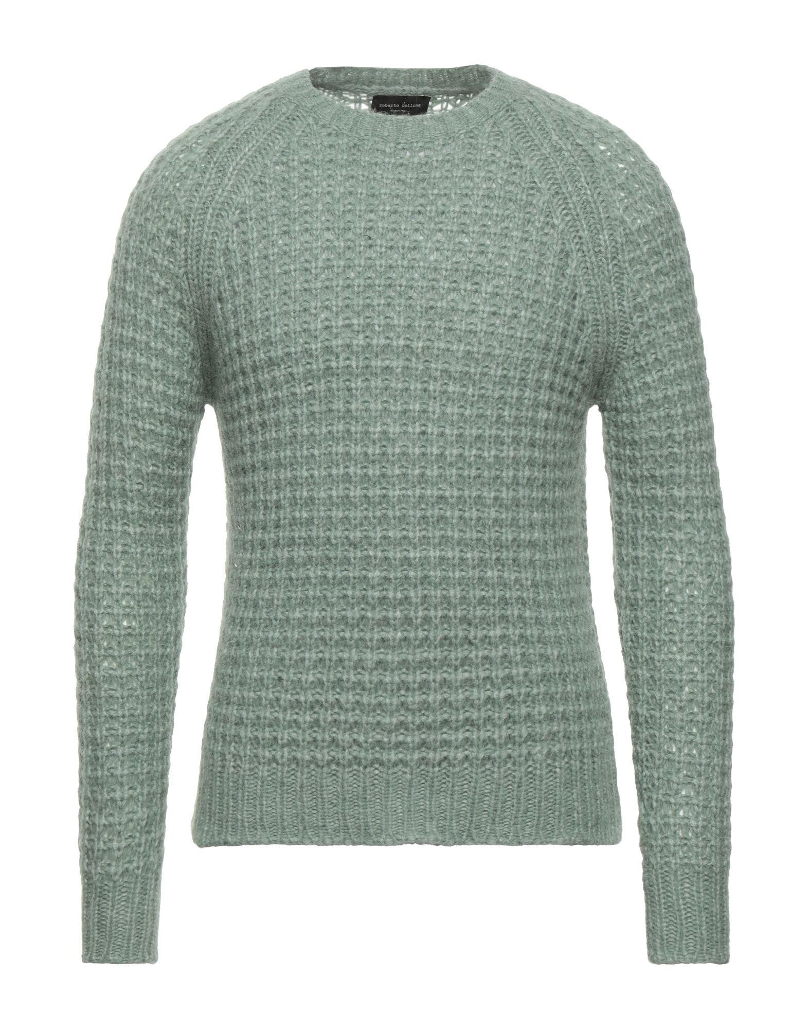 Roberto Collina Sweaters In Sage Green