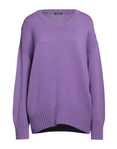 Shop Canessa Woman Sweater Purple Size 3 Cashmere