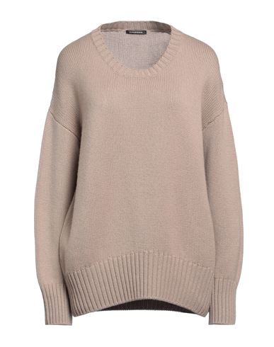 Shop Canessa Woman Sweater Sand Size 2 Cashmere In Beige