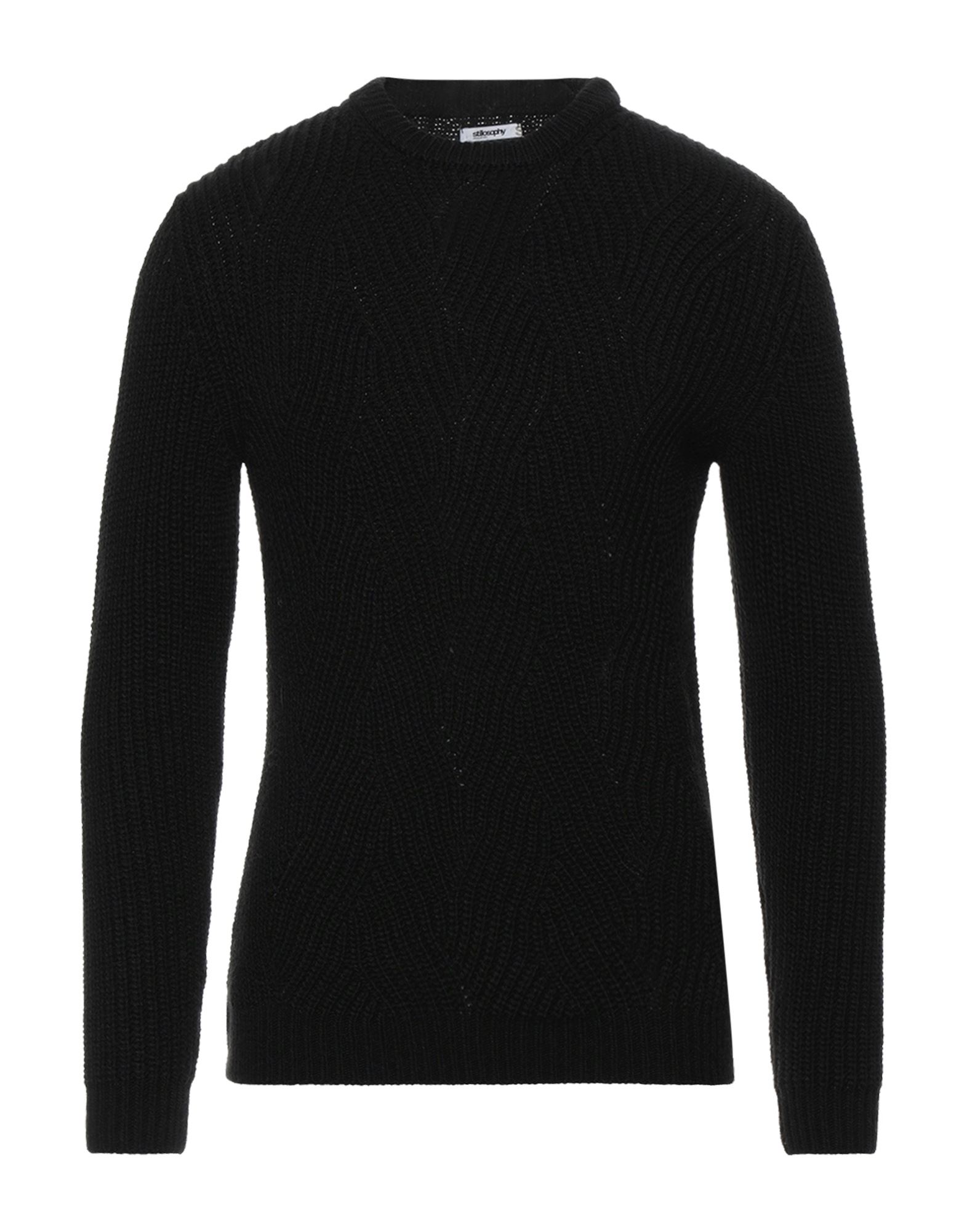 Stilosophy Sweaters In Black