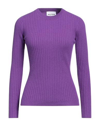 Shop Kujten Woman Sweater Purple Size 1 Cashmere