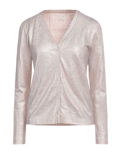 Majestic Filatures Woman Cardigan Silver Size 2 Linen, Elastane In Silver