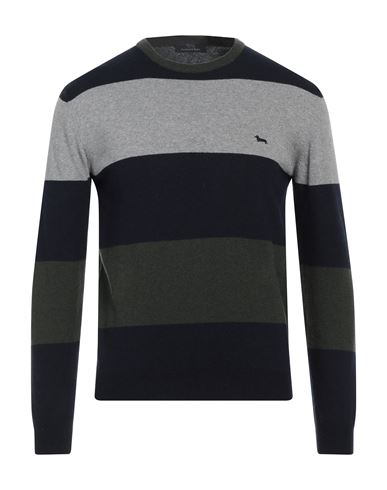Harmont & Blaine Man Sweater Midnight Blue Size S Polyamide, Wool, Viscose, Cashmere
