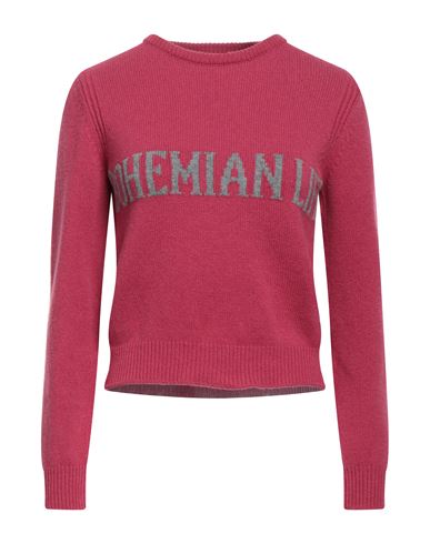 Alberta Ferretti Woman Sweater Fuchsia Size 4 Virgin Wool, Cashmere In Pink