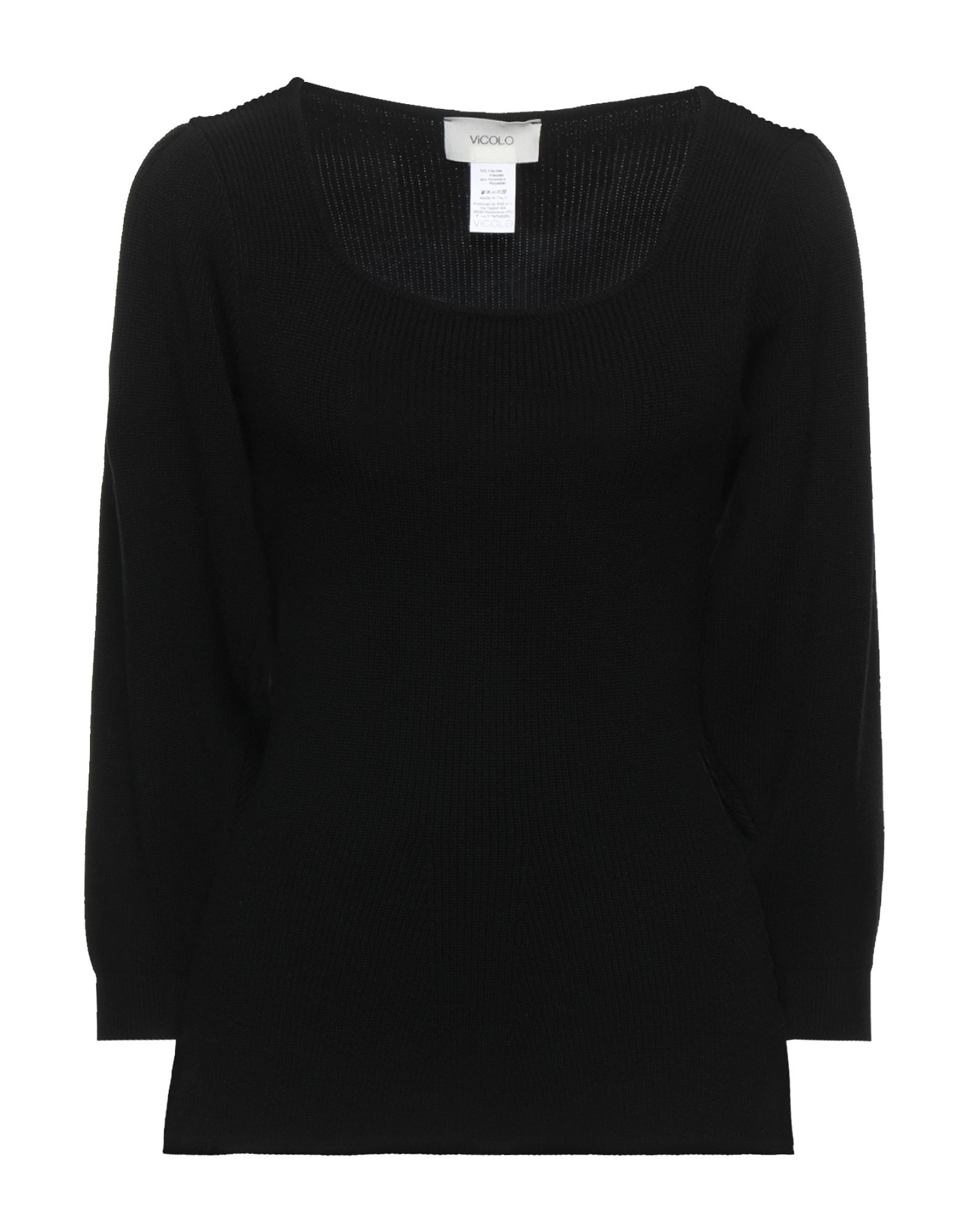 Vicolo Sweaters In Black