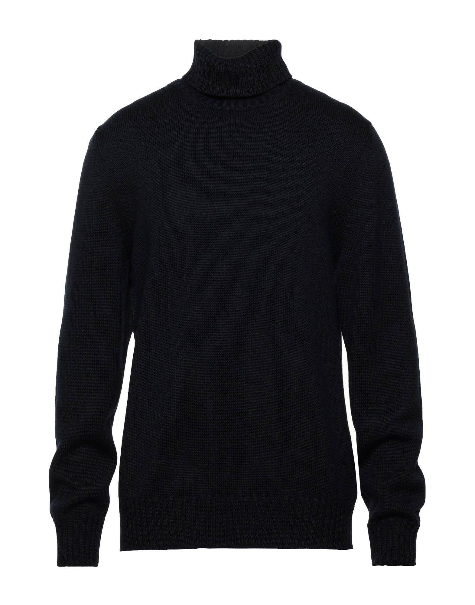 Alpha Studio Turtlenecks In Dark Blue