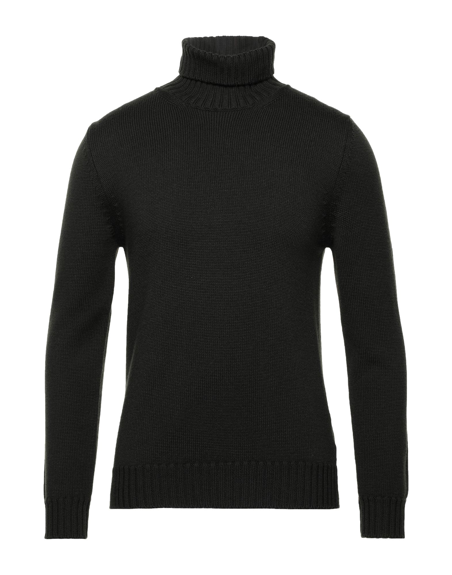 Alpha Studio Turtlenecks In Dark Green