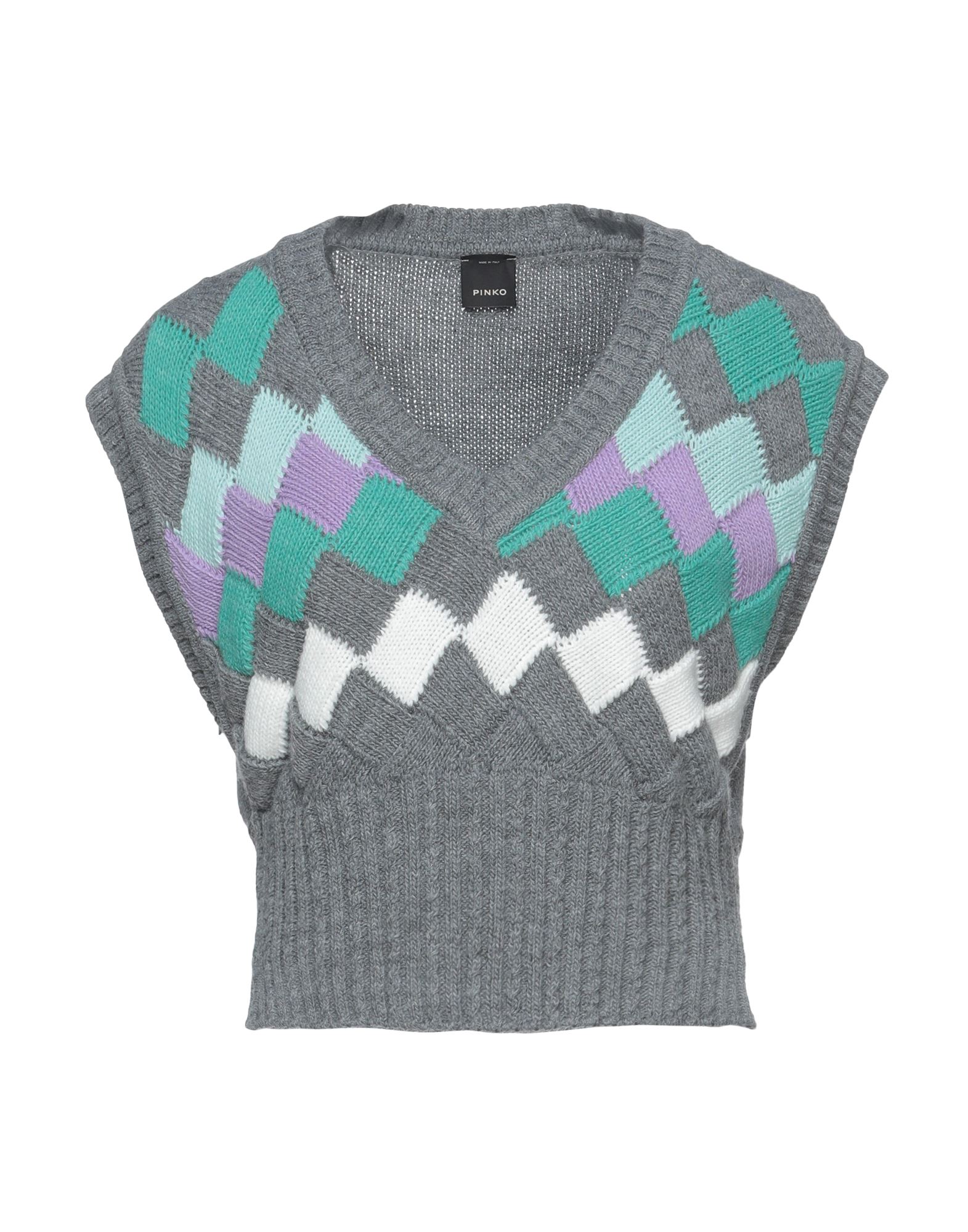 Pinko Sweaters In Light Grey