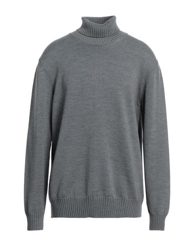 Shop Altea Man Turtleneck Grey Size Xxxl Virgin Wool