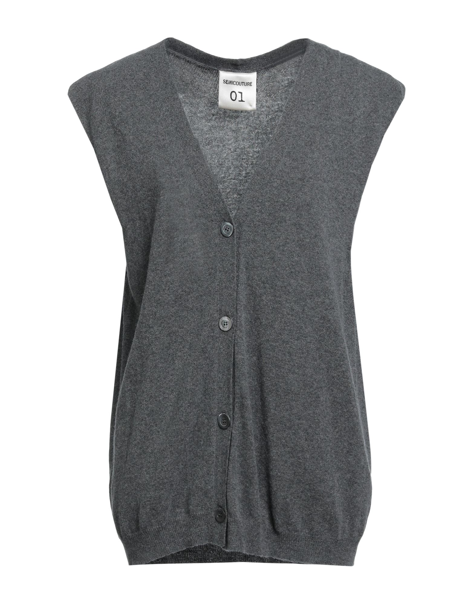 Semicouture Cardigans In Lead