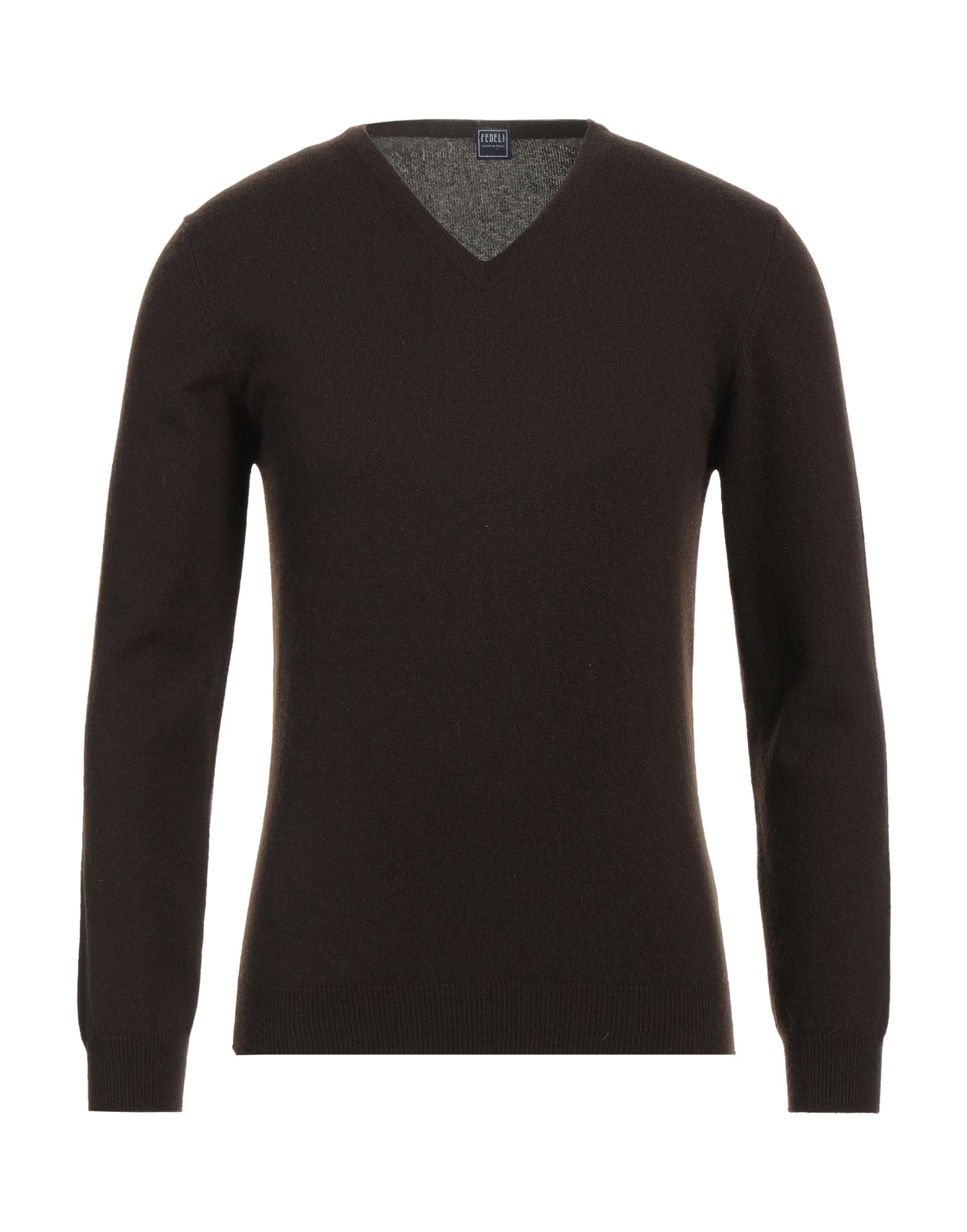 Fedeli Sweaters In Dark Brown
