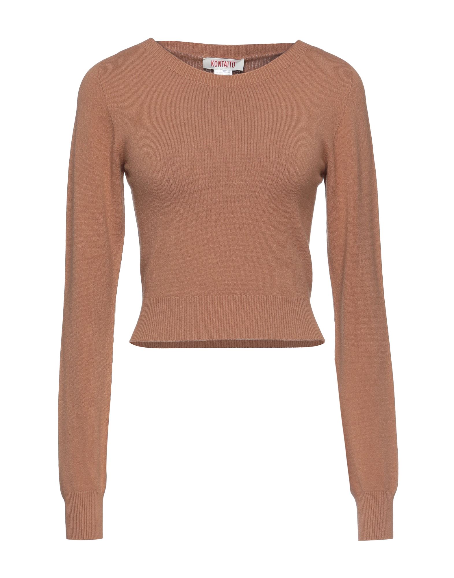 Kontatto Sweaters In Camel