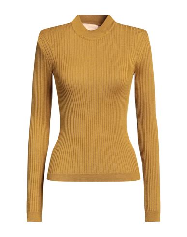 Shop Aniye By Woman Sweater Mustard Size L Wool, Acrylic In Yellow