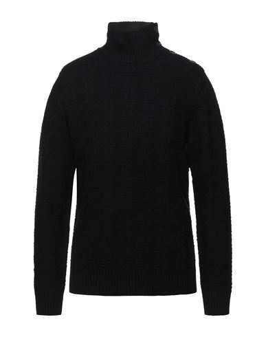 Rollkragenpullover Herren Schwarz XXL Herren