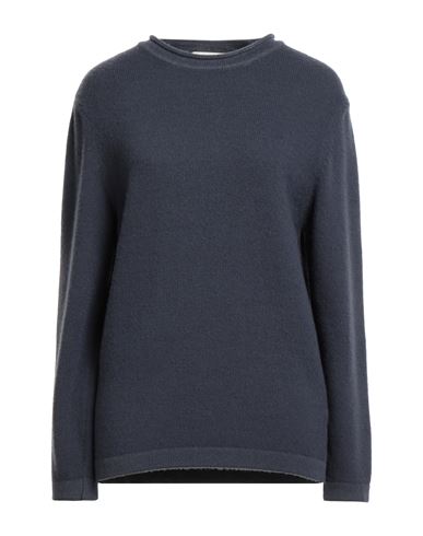 Wool & Co Man Sweater Navy Size S Wool In Blue