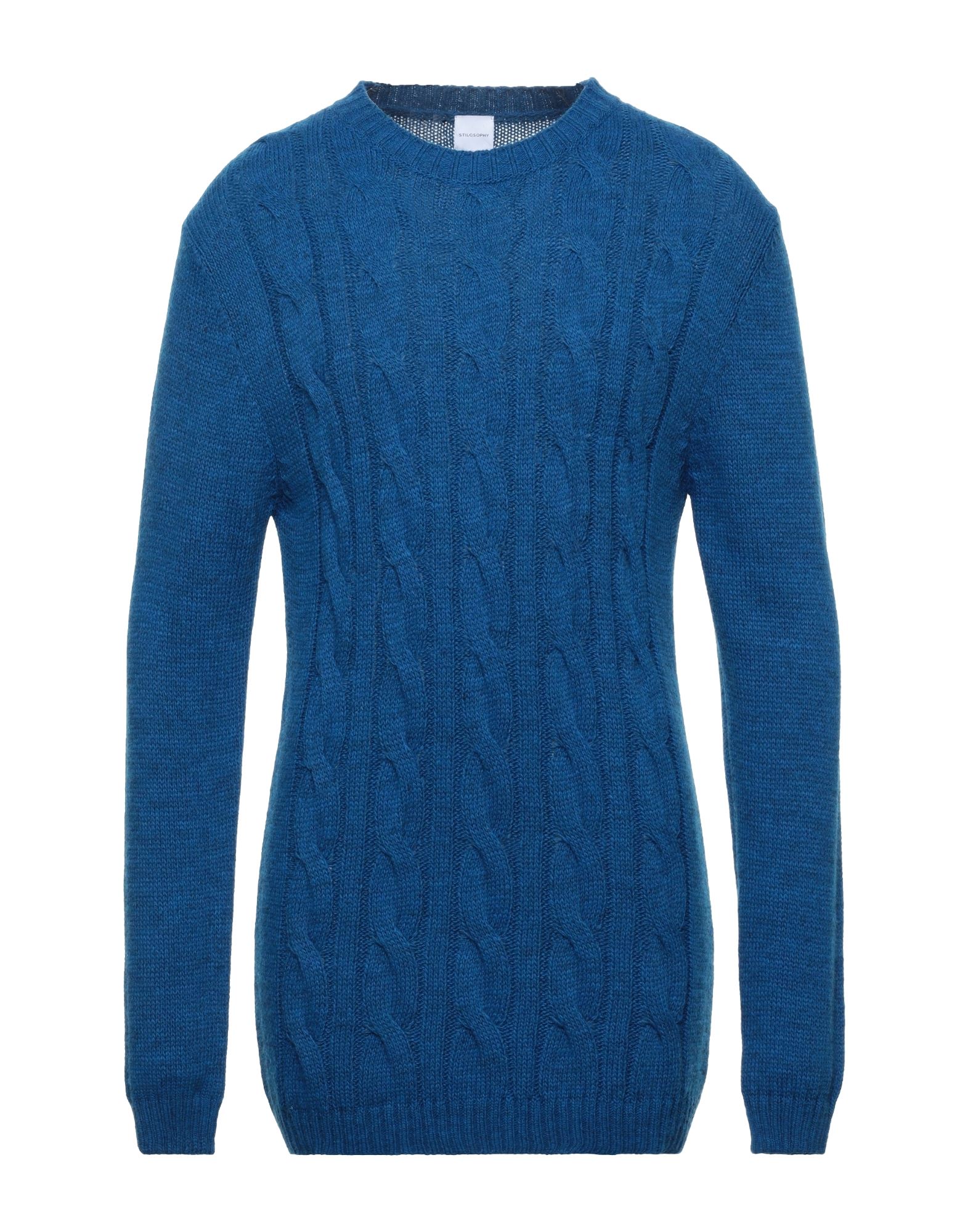 Stilosophy Sweaters In Blue