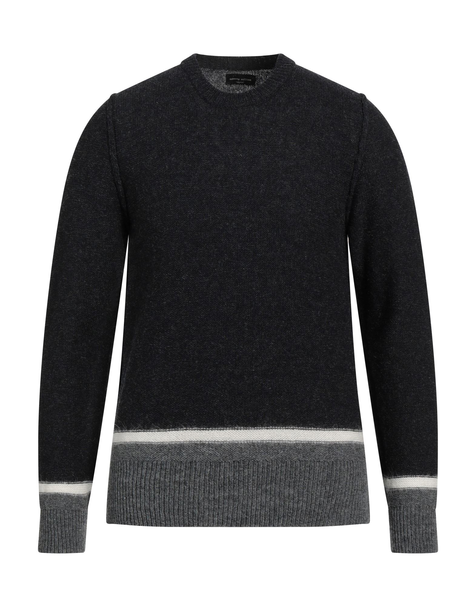 Roberto Collina Sweaters In Steel Grey