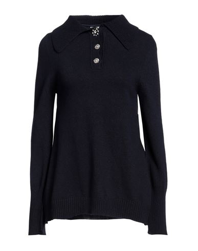 Semicouture Woman Sweater Navy Blue Size Xs Polyamide, Wool, Viscose, Cashmere, Virgin Wool