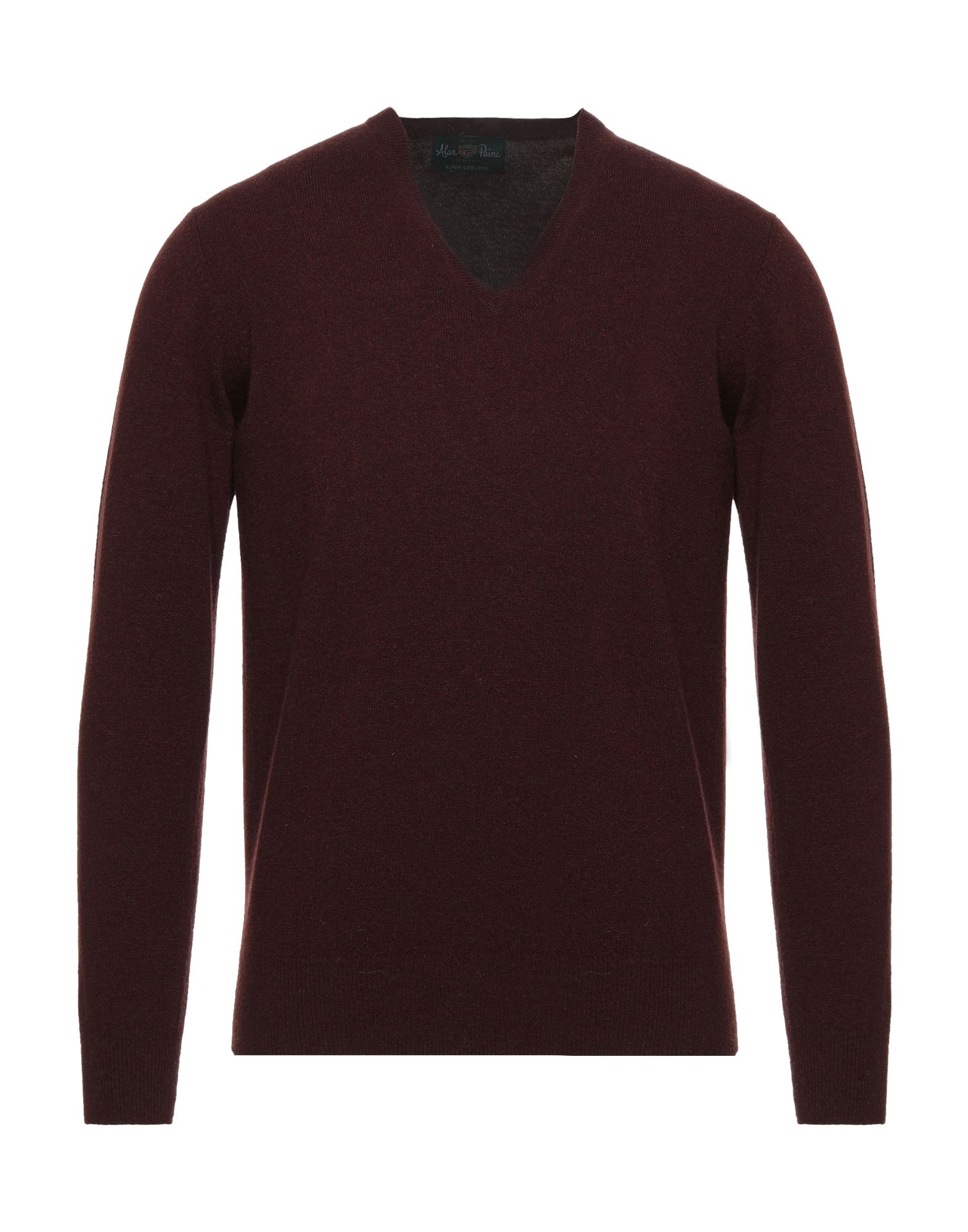 Alan Paine Sweaters In Maroon