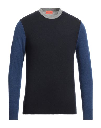 Ballantyne Man Sweater Midnight Blue Size 40 Wool