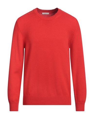 Paolo Pecora Man Sweater Red Size Xxl Virgin Wool